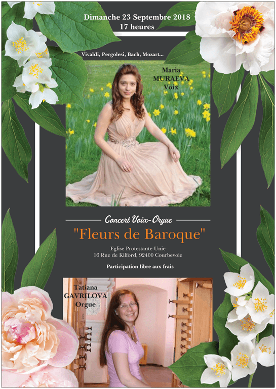 Concert Fleurs de Baroque